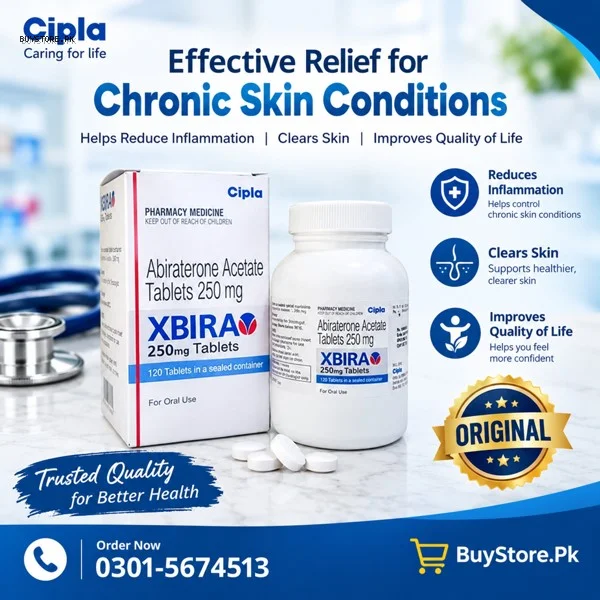 Abiraterone XBIRA Tablets Price in Pakistan - Online Shopping in Pakistan Rs.5,350