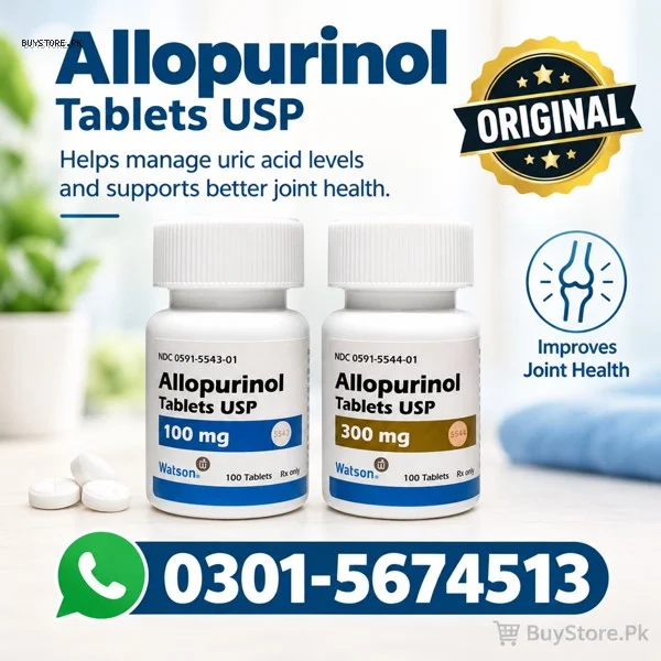 Allopurinol 100Mg Tablets in Pakistan 1