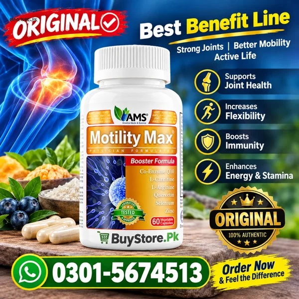AMS Motility Max Capsules Price in Pakistan 1