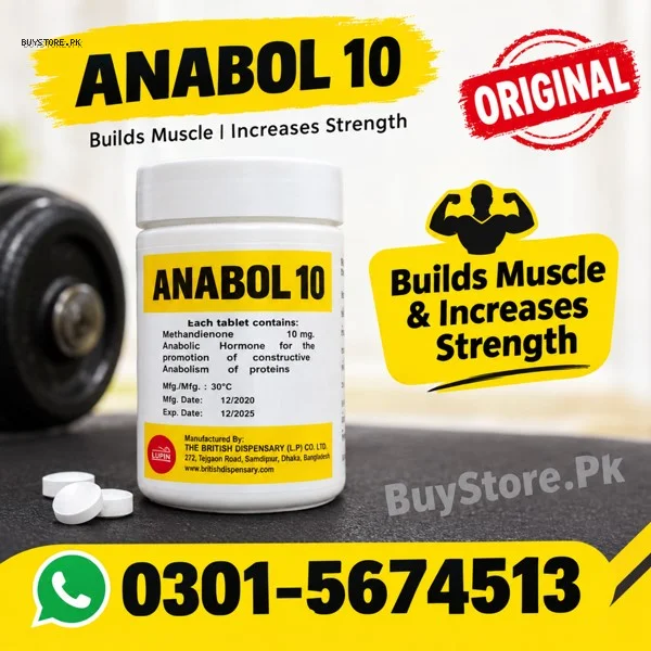 Anabol 10 Mg Tablets Price in Pakistan