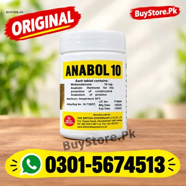 Anabol 10 Mg Tablets Price in Pakistan 1