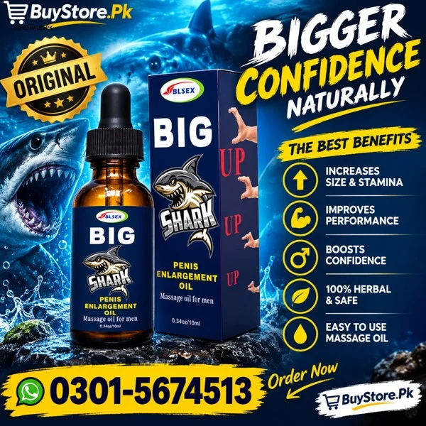 Big Shark Penis Enlargement Oil Price in Pakistan