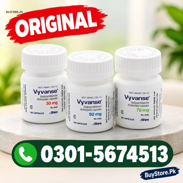 Lisdexamfetamine Vyvanse 30mg Price in Pakistan 1