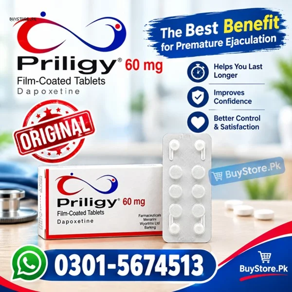 Priligy Dapoxetine 60mg Tablets Price in Pakistan 1