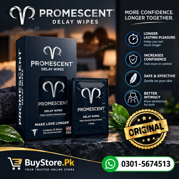 Promescent Delay Wipes Price in Pakistan 1