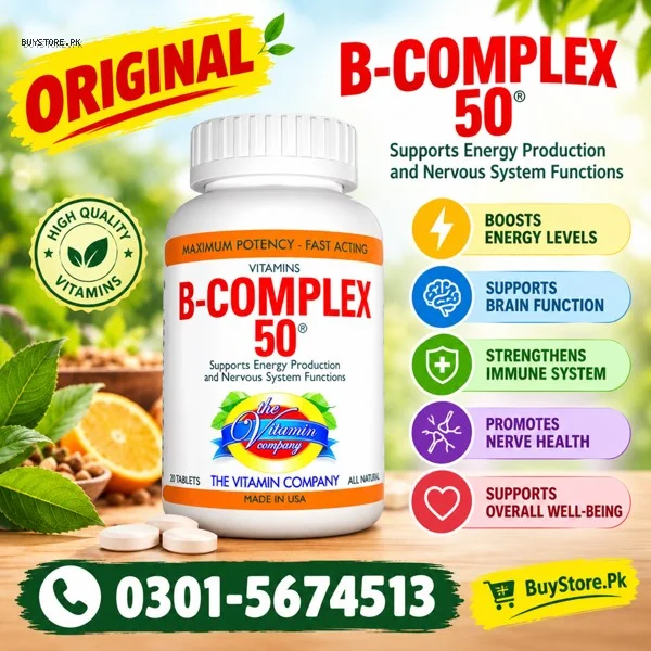 Vitamin B-complex Capsules Price in Pakistan